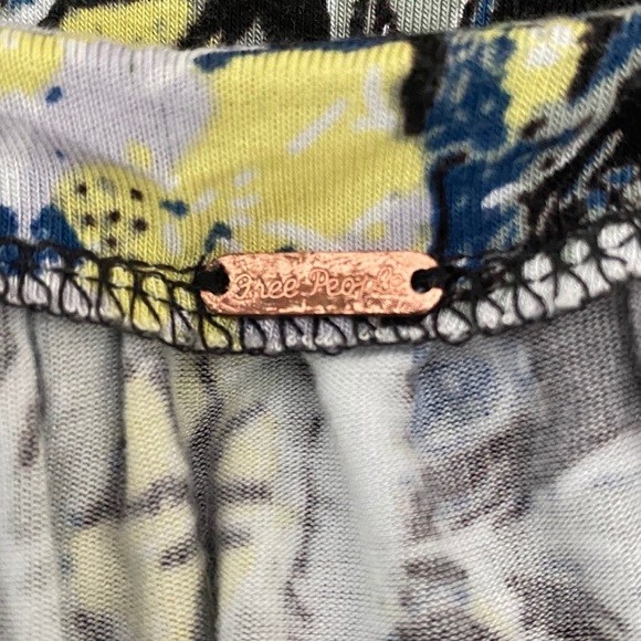 Free People Floral Tie Back Top - Picture 12 of 12